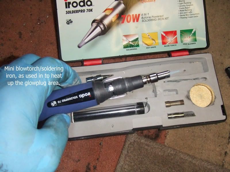 2003 E46 320d Saloon DIY Removal Of Snapped M10 Glow Plug(Pic Heavy